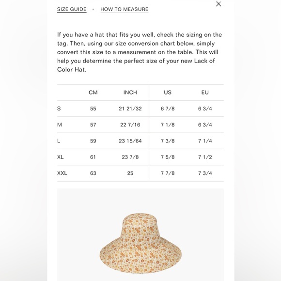 NEW Holiday Bucket Hat by LACK OF COLOR. Retail $125 - Picture 7 of 7